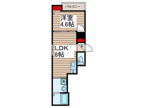 Ｆ ａｓｅｃｉａ Ｐａｒｕｒｅの物件間取画像